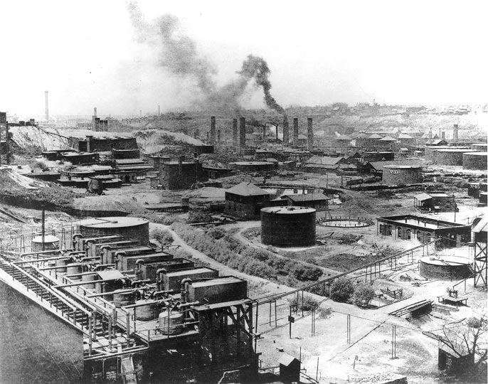Нефтеперегонный завод Standard Oil в Кливленде