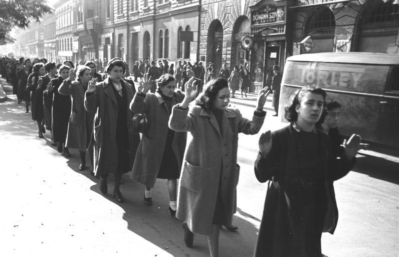 Массовые аресты евреев в Будапеште, октябрь 1944 года