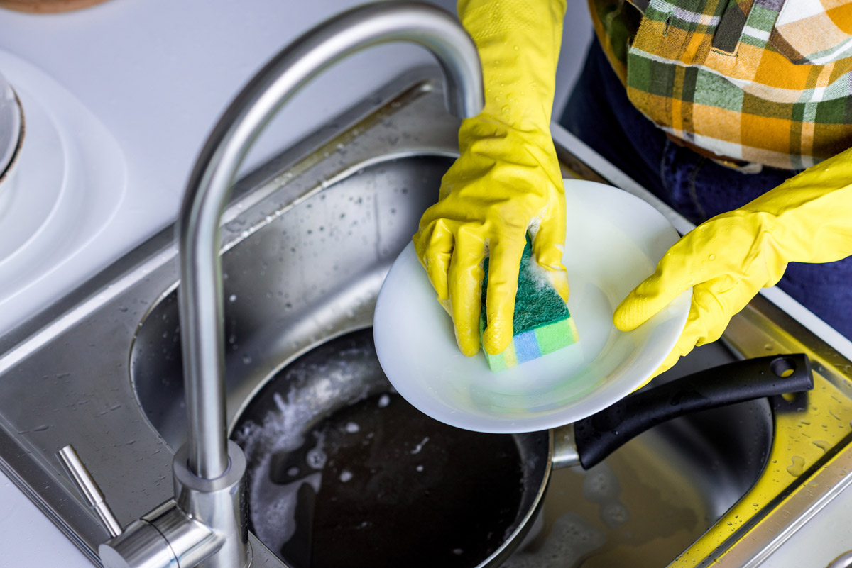 Мытья посуды разводить