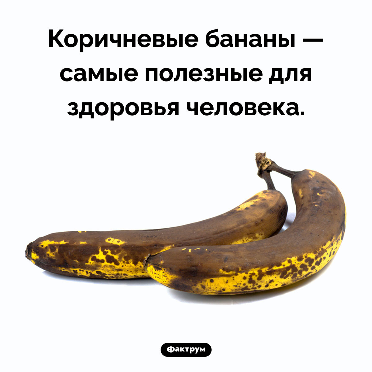 Какие бананы самые полезные. Коричневые бананы — самые полезные для здоровья человека.