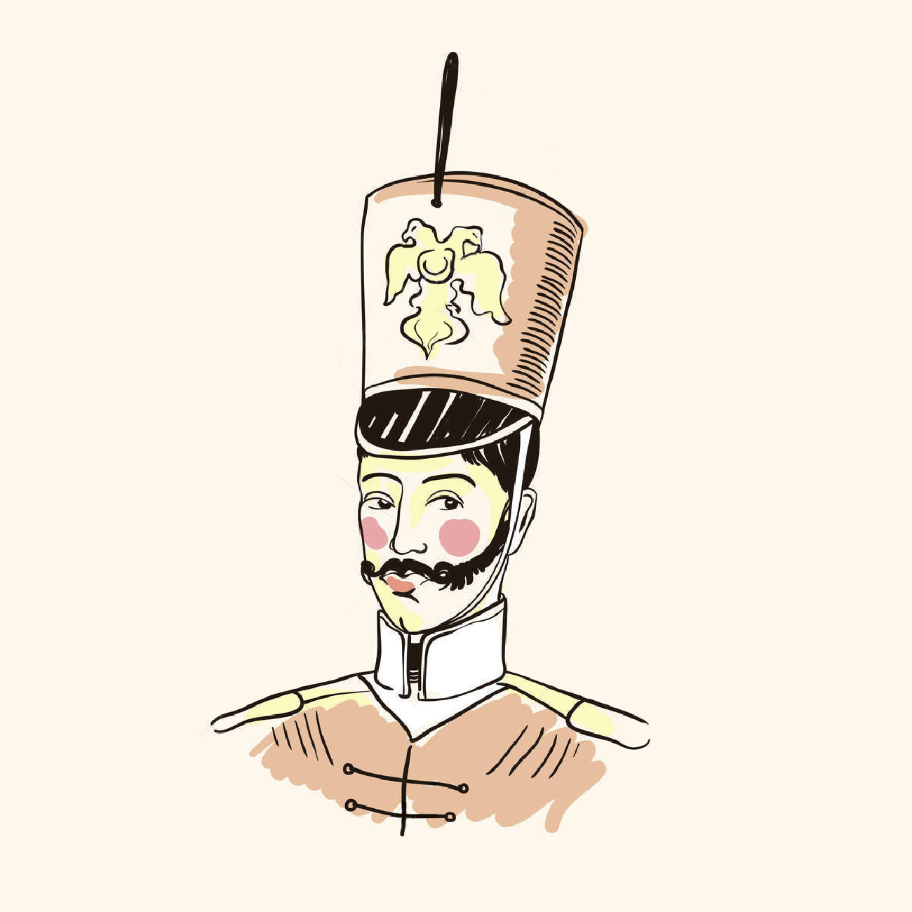 Рисунок поручик ржевский