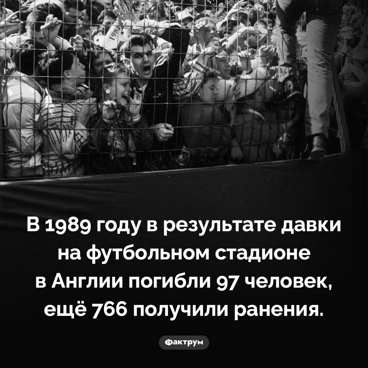 Давка на стадионе «Хиллсборо»