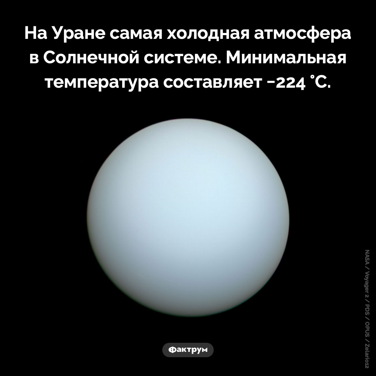 Самая холодная атмосфера в Солнечной системе
