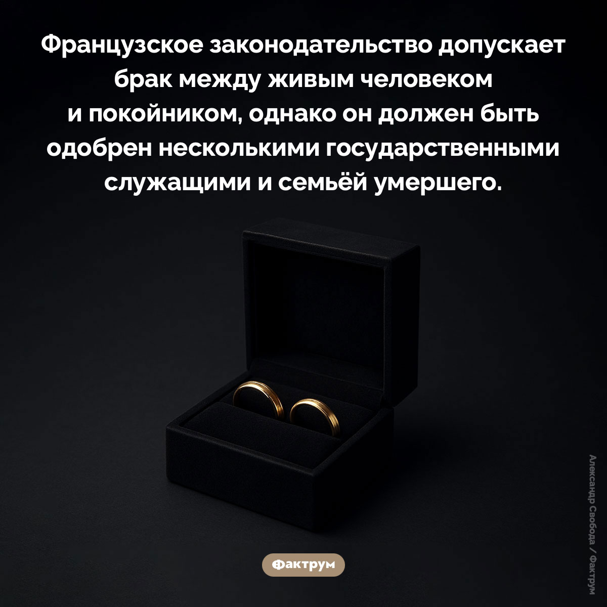 Во Франции до сих пор практикуются посмертные браки