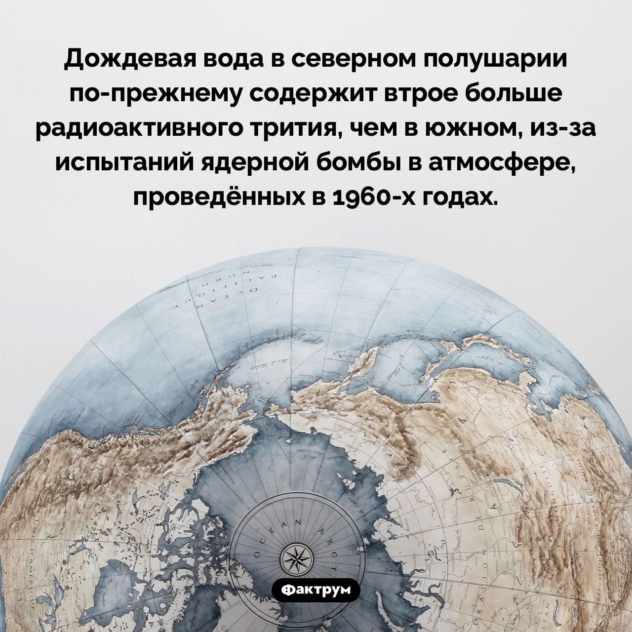 Радиоактивный тритий в дождевой воде