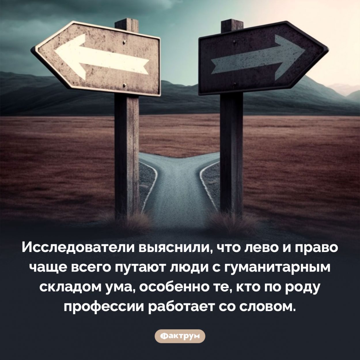 Кто чаще путает лево и право. Исследователи выяснили, что лево и право чаще всего путают люди с гуманитарным складом ума, особенно те, кто по роду профессии работает со словом.