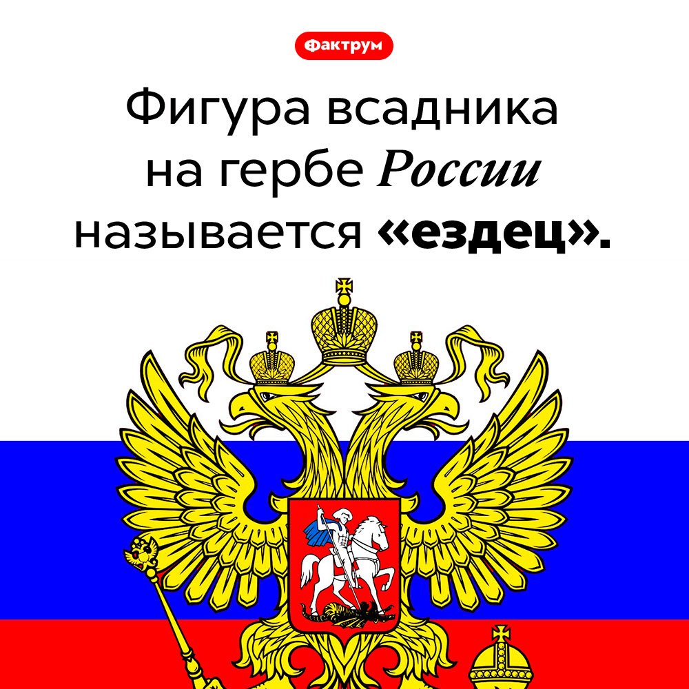 Кто такой «ездец». Фигура всадника на гербе России называется «ездец».