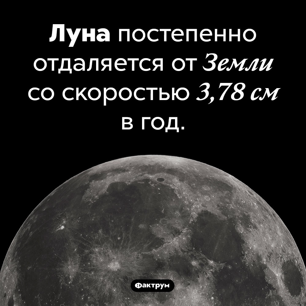 Луна нас покидает