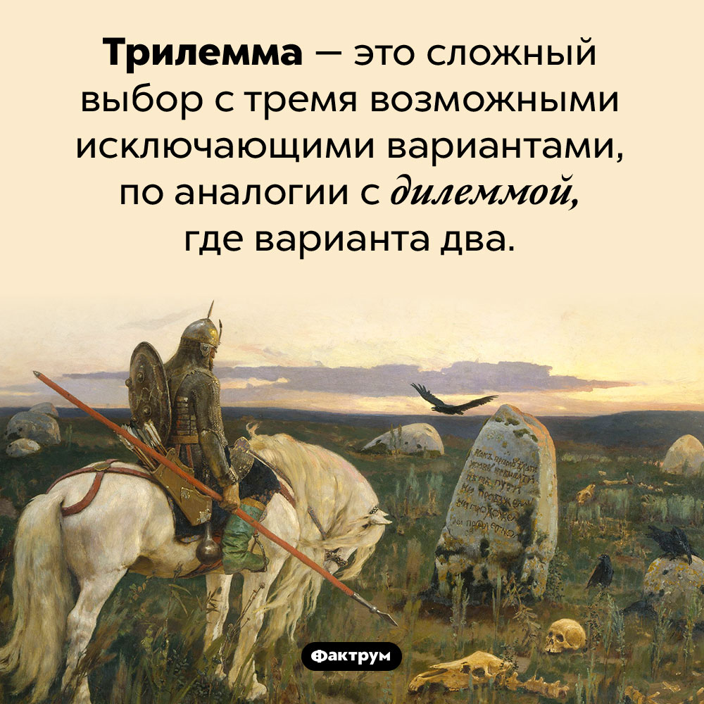 Что такое трилемма