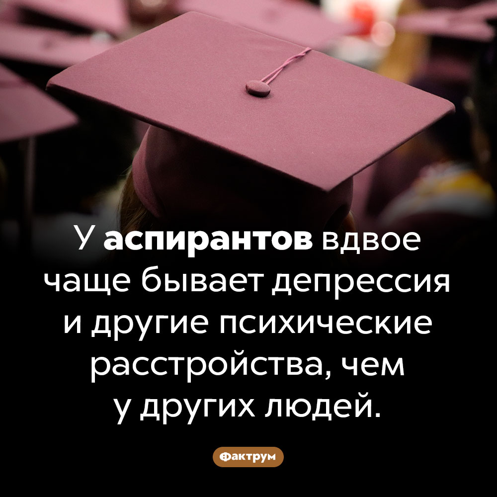 Аспиранты и депрессия
