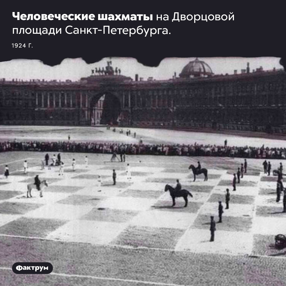 Шахматы на Дворцовой площади