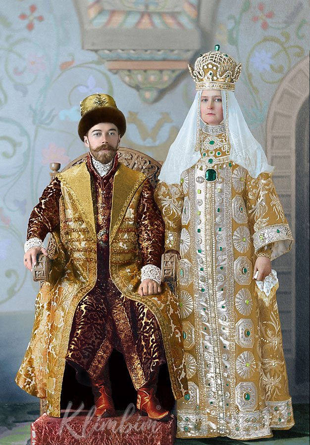 20 исторических фотографий «последнего зрелищного бала в истории Российской империи» в цвете