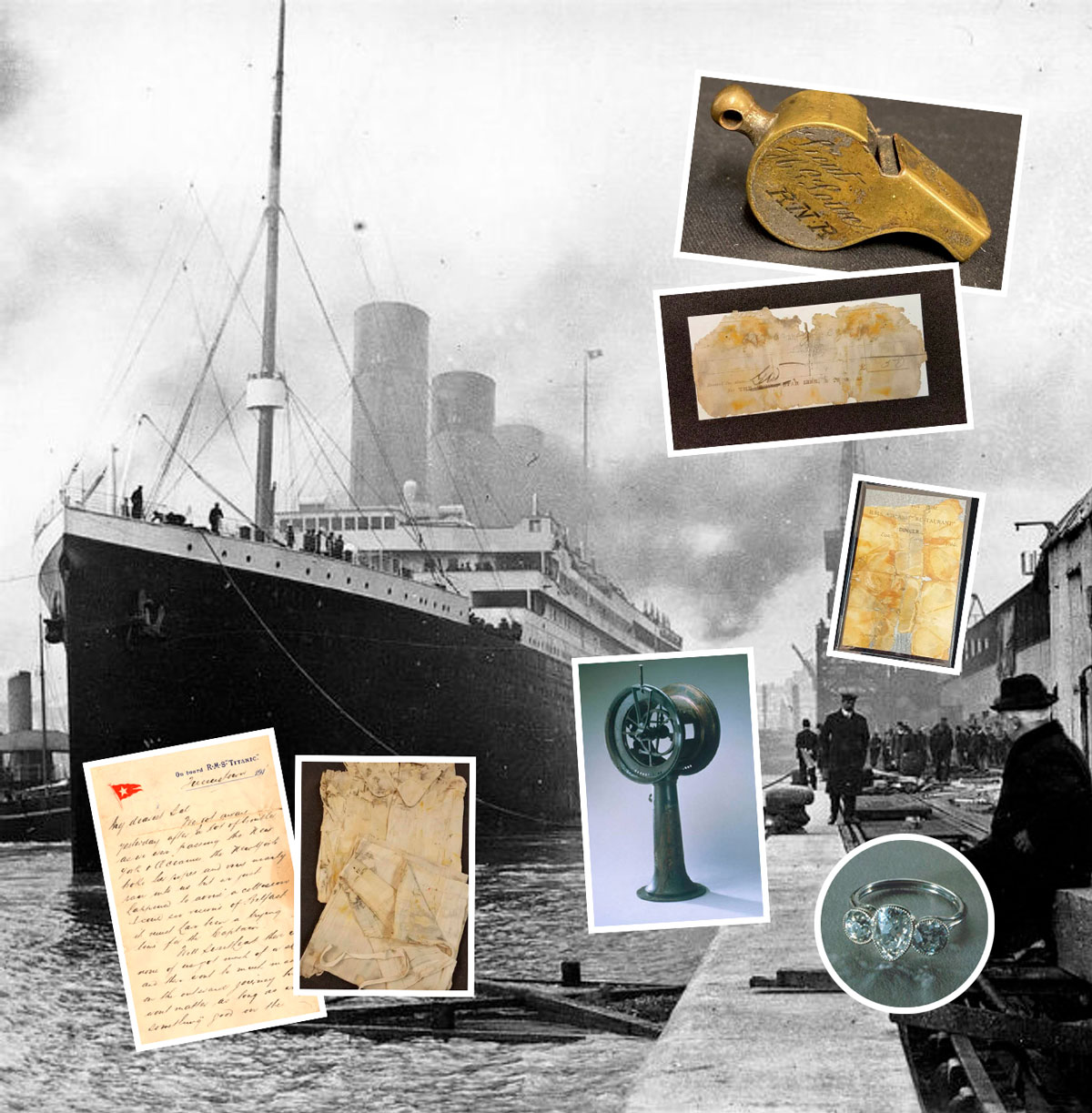 25 вещей, найденных среди обломков «Титаника», и их истории