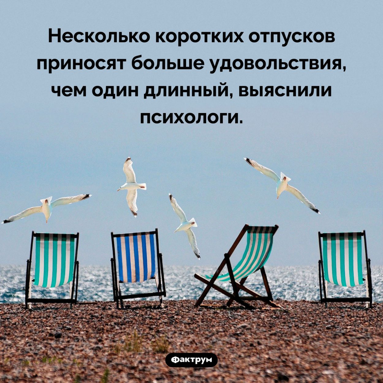 Какой отпуск больше радует. Несколько коротких отпусков приносят больше удовольствия, чем один длинный, выяснили психологи.