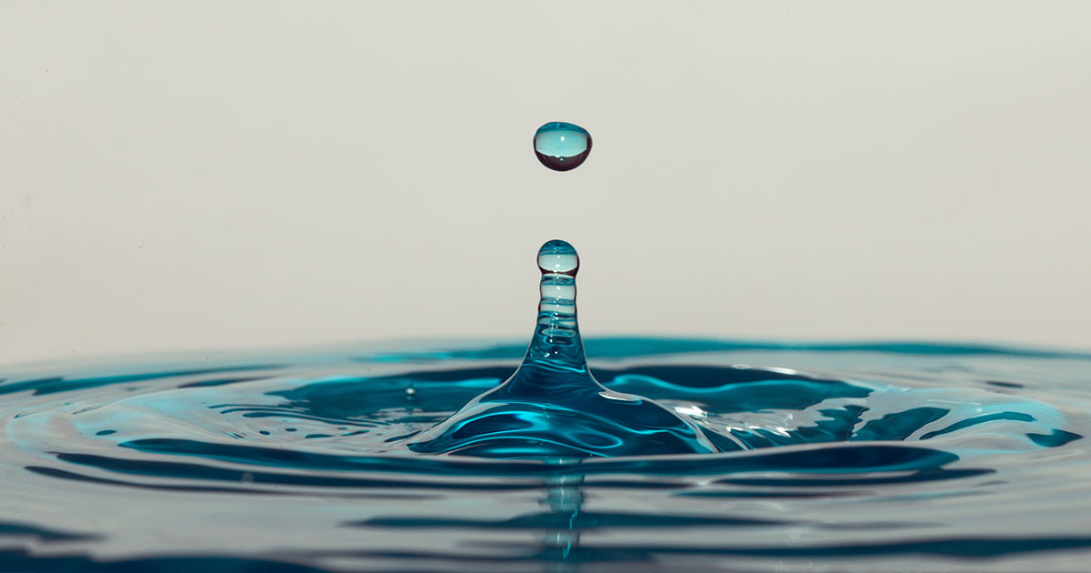 Сколько капля воды проводит в атмосфере