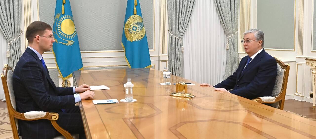 Президент Казахстана принял президента федерации шахмат Тимура Турлова