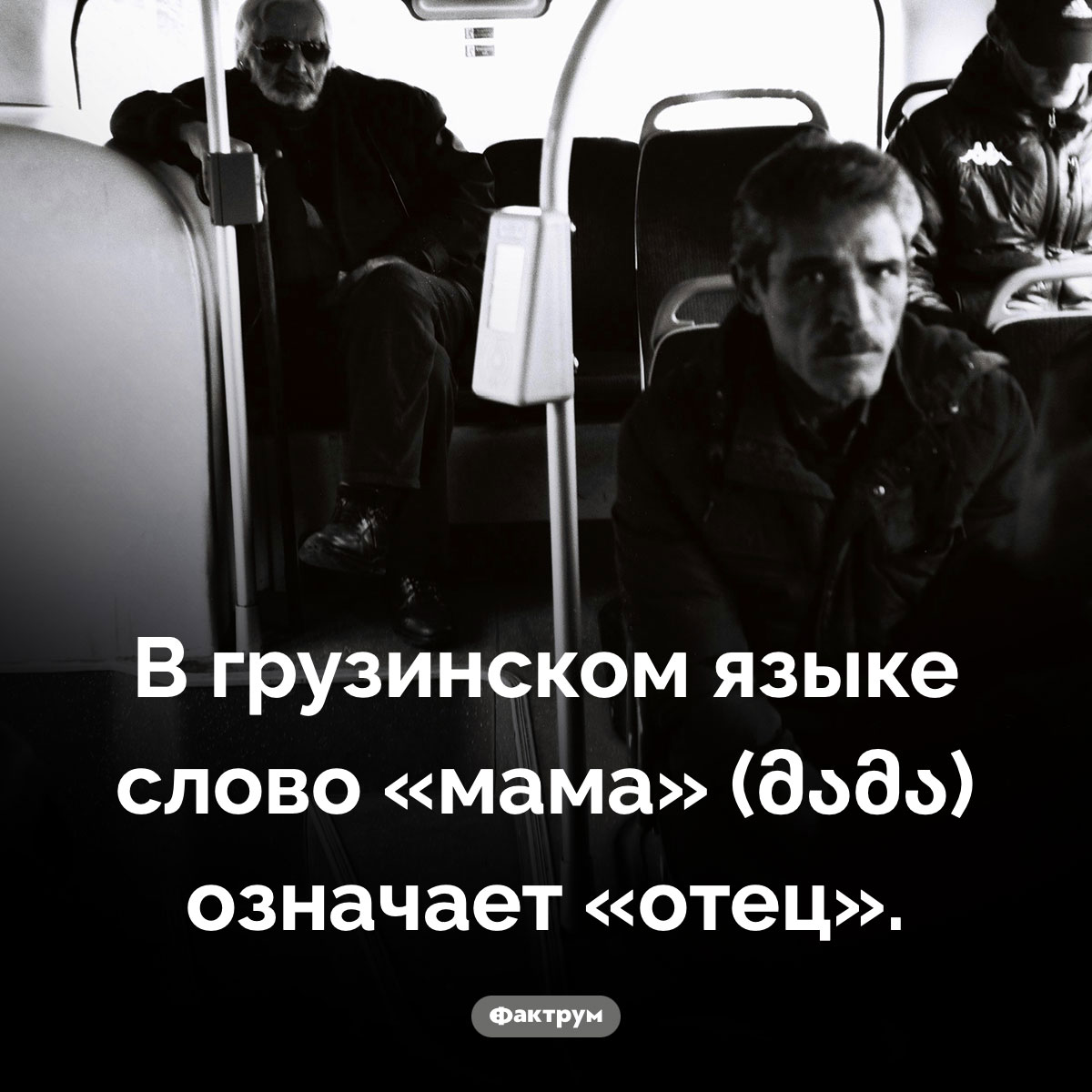 Кого грузины называют «мама». В грузинском языке слово «мама» (მამა) означает «отец».