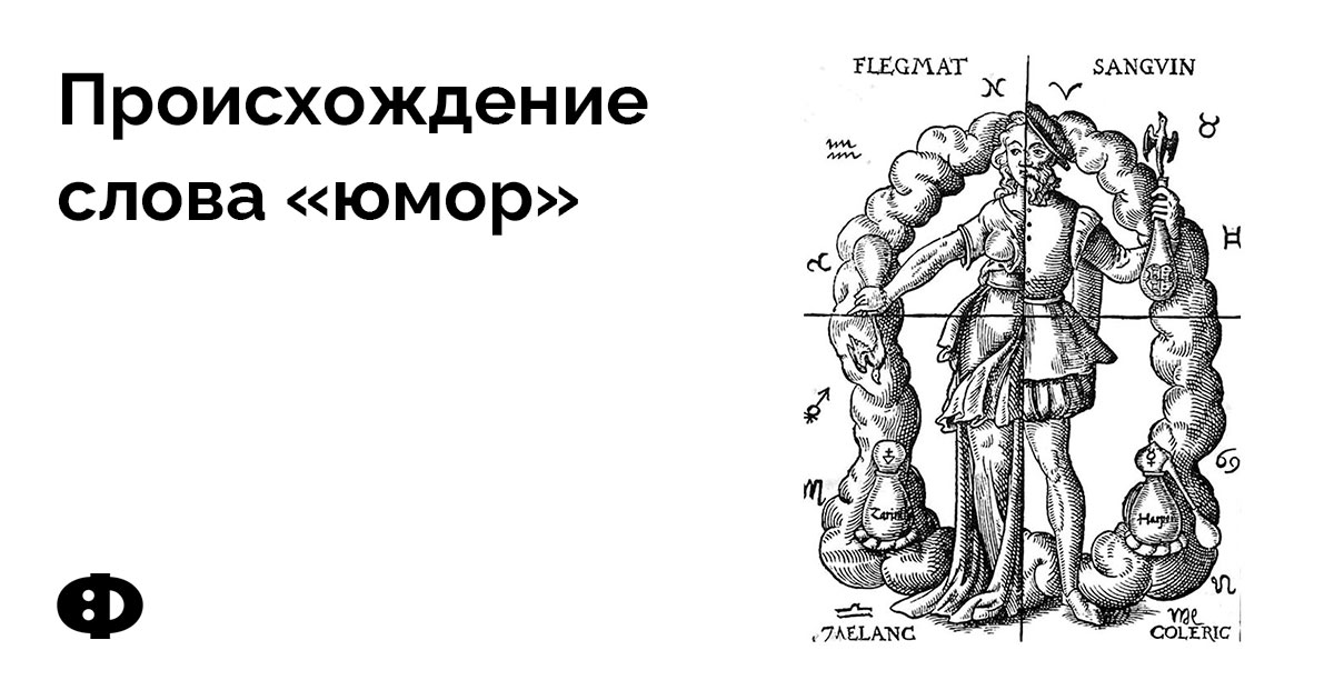 Происхождение слова «юмор»