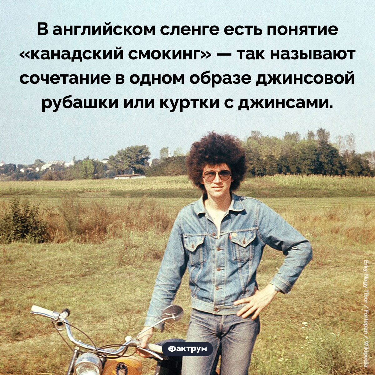 Что такое «канадский смокинг». В английском сленге есть понятие «канадский смокинг» — так называют сочетание в одном образе джинсовой рубашки или куртки с джинсами.