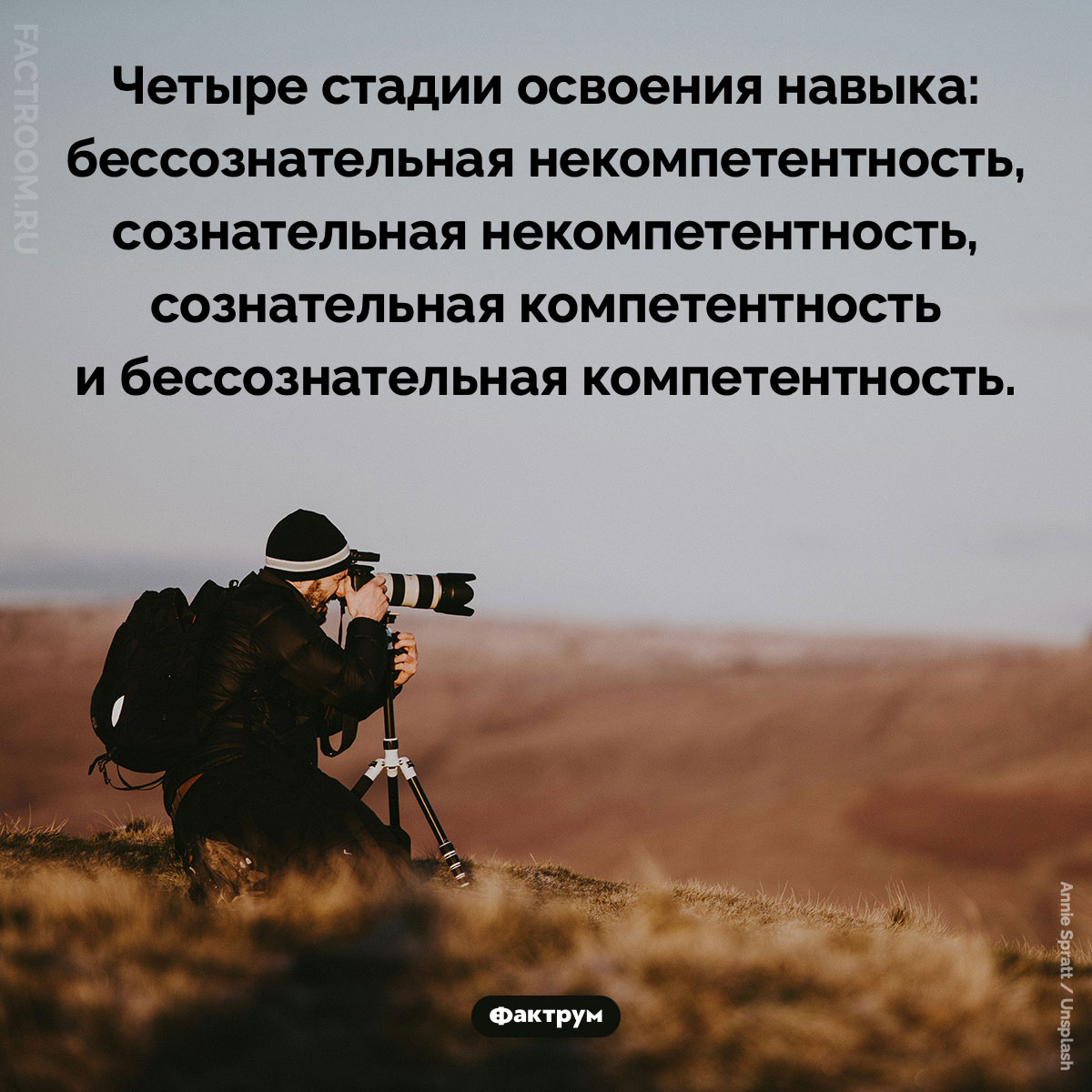 Четыре стадии освоения навыка. Четыре стадии освоения навыка: бессознательная некомпетентность, сознательная некомпетентность, сознательная компетентность и бессознательная компетентность.