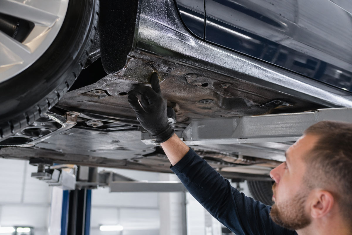 уязвимые зоны BMW для антикора днище арки пороги и скрытые полости