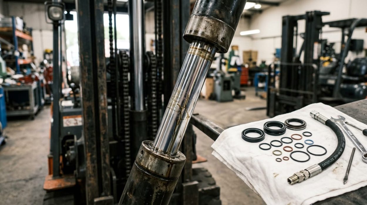 Гидравлическая система: уплотнители, шланги и цилиндры