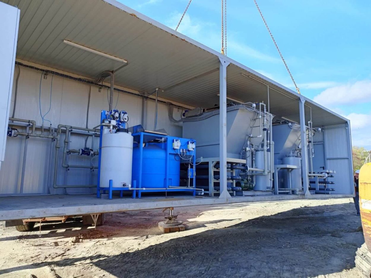 Установка очистки сточных вод