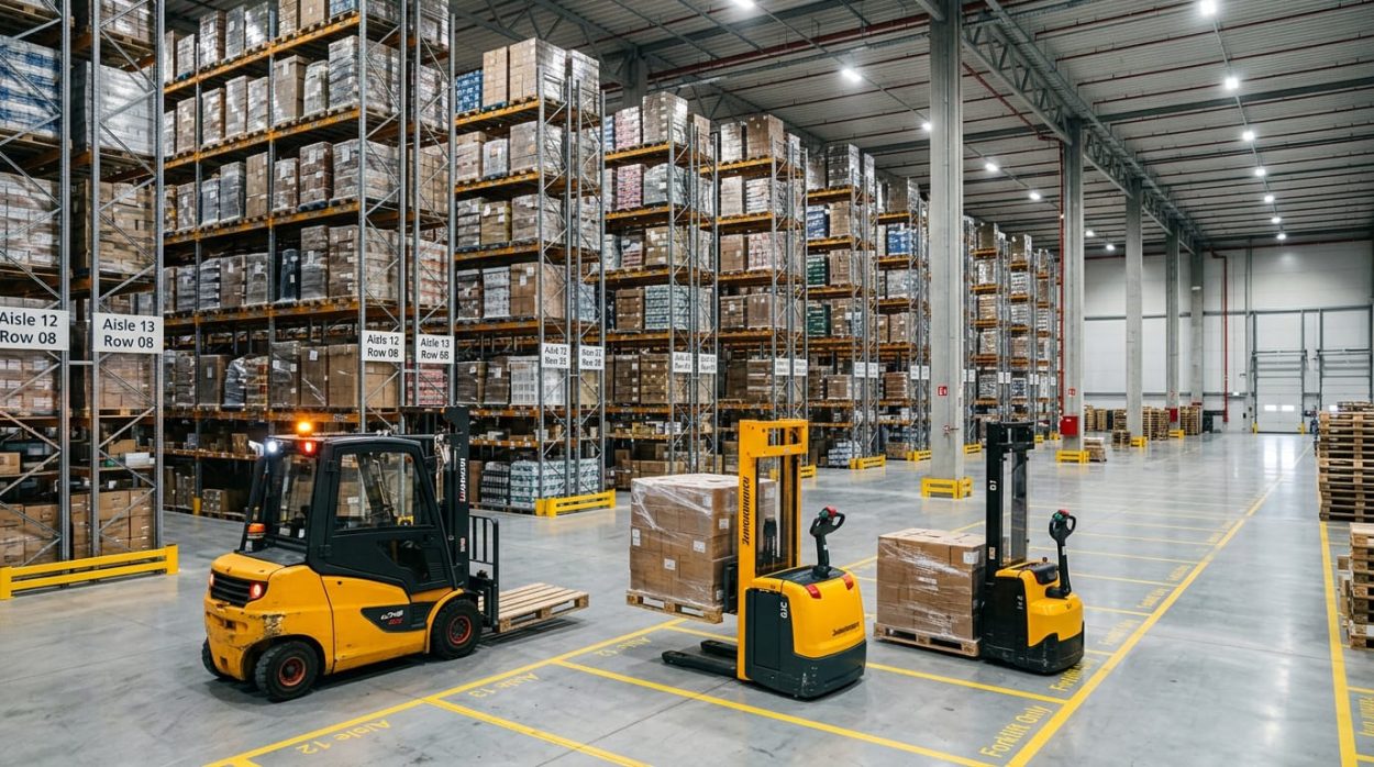 Виды складской техники и их особенности обслуживания