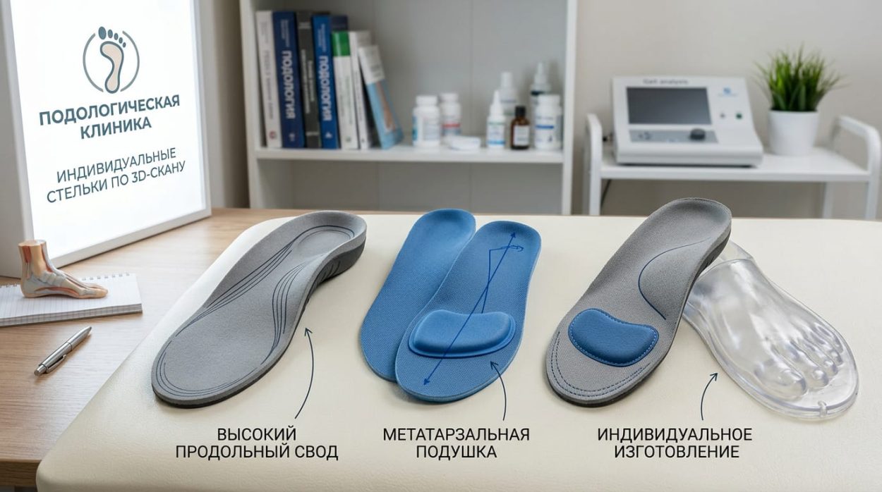 Какие стельки подходят при разных формах плоскостопия